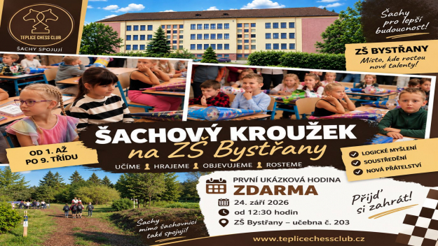 Děti rozhodly! Šachy na ZŠ Bystřany budou! 